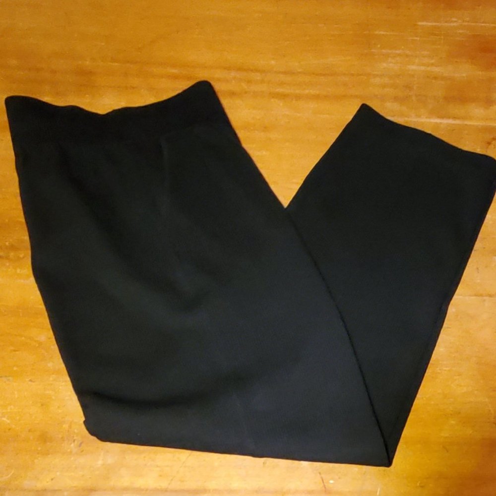 St John Sport Marie Gray black pants - VTG